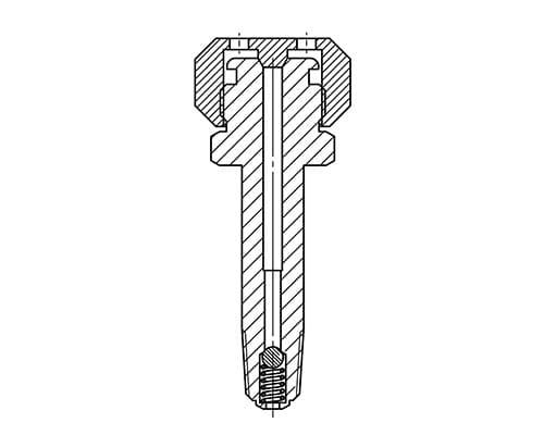 Grease Fitting Vent Cup Long Pattern