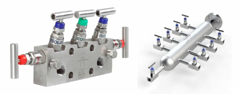 Integrated-manifold-and-split-connections