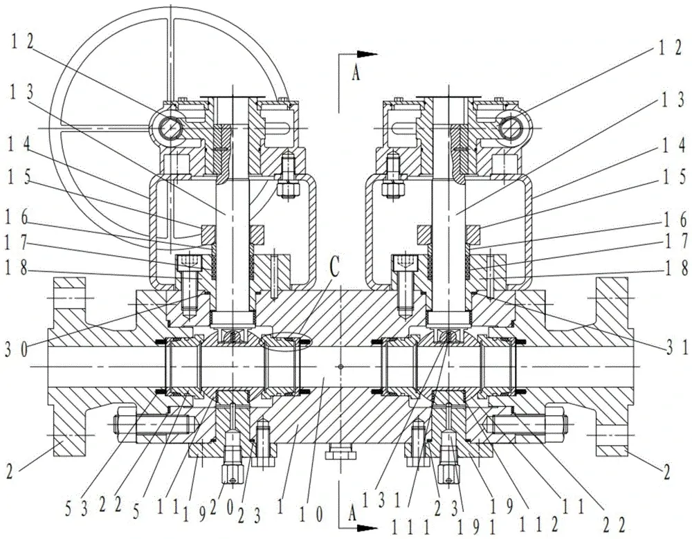 double block and bleed valve (DBB)