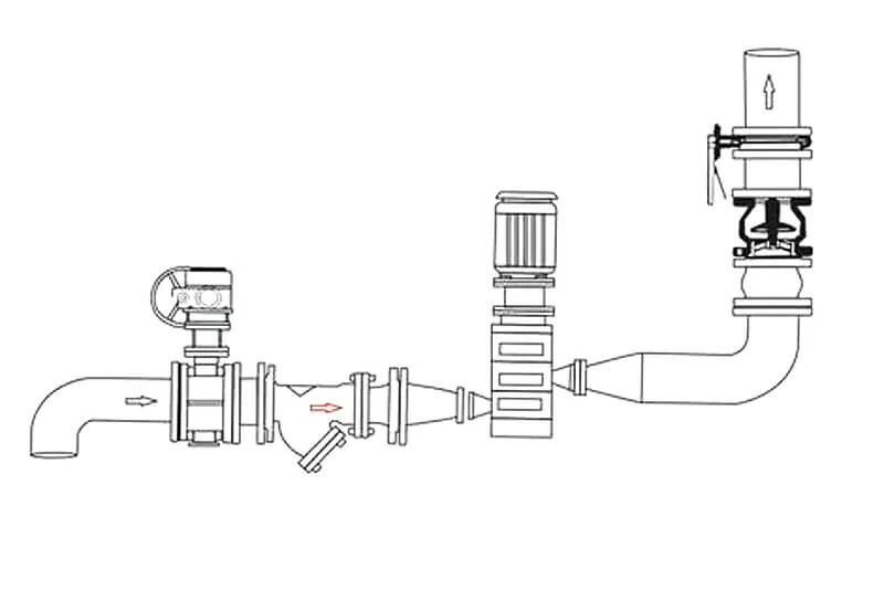 Installation of check valves