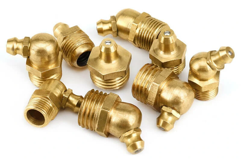 Threaded grease fitting